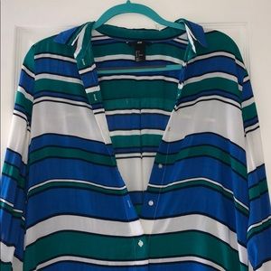 H&M Oversized Shirt Dress, US 4/EUR 34